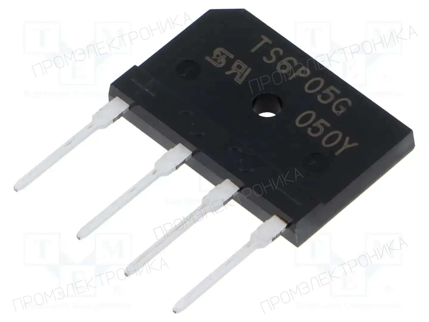 TAIWAN SEMICONDUCTOR TS6P05G — Однофазные мосты диодные плоские