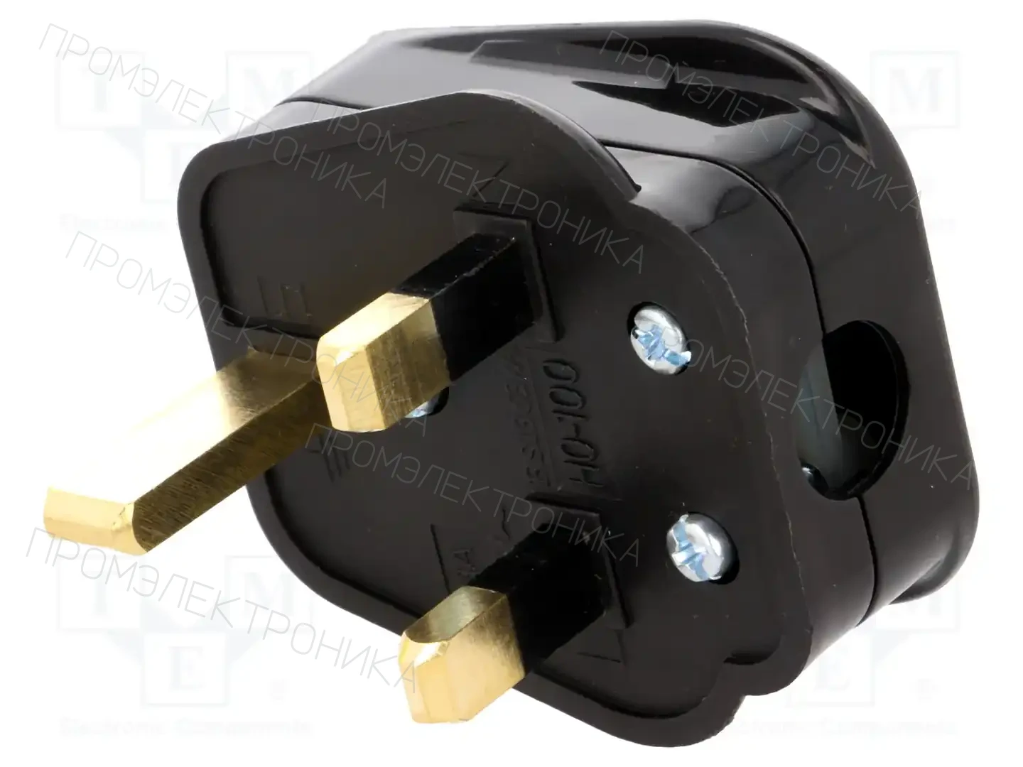 LIAN DUNG LT-327 5A PLUG BLK — Однофазные сетевые разъемы