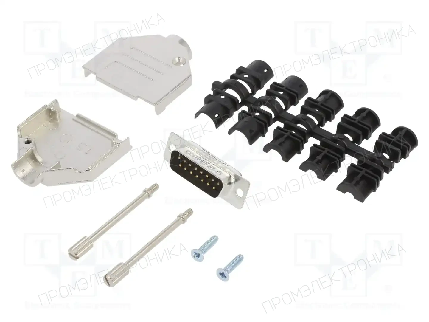 AMPHENOL COMMUNICATIONS SOLUTIONS L17DTZK15+L717SDA15P — Комплектные штекеры D-Sub