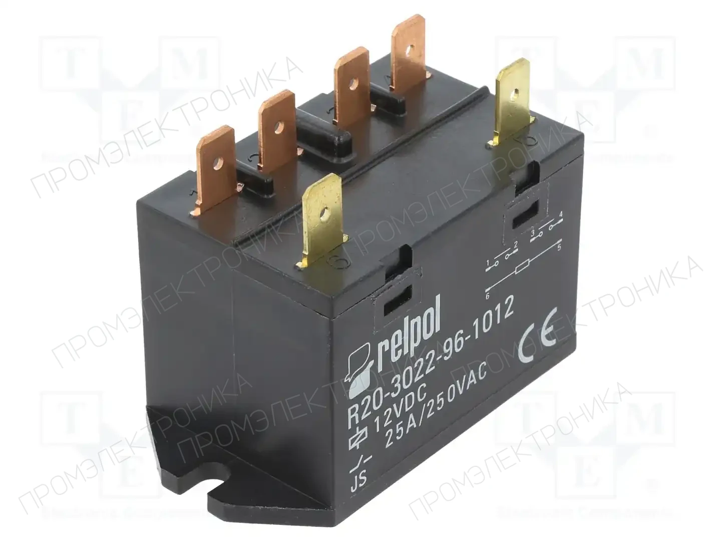 RELPOL R20-3022-96-1012 — Электромагнитное реле мощности
