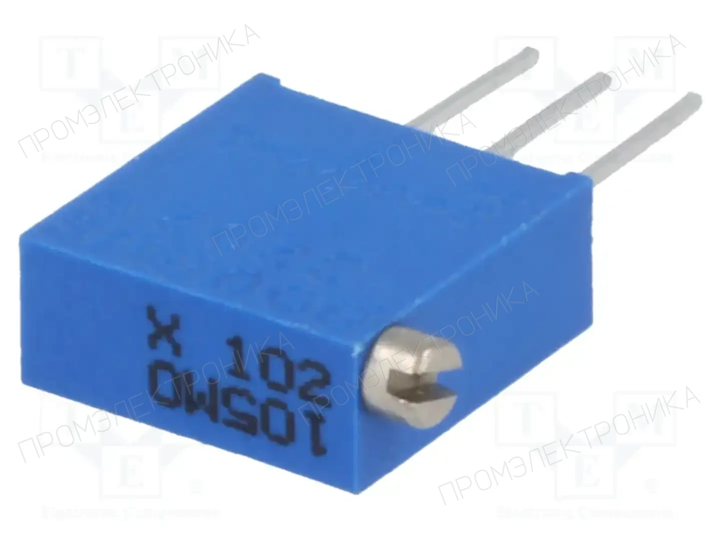 BOURNS 3292X-1-102LF — Потенциометры THT многооборотные 3/8 дм