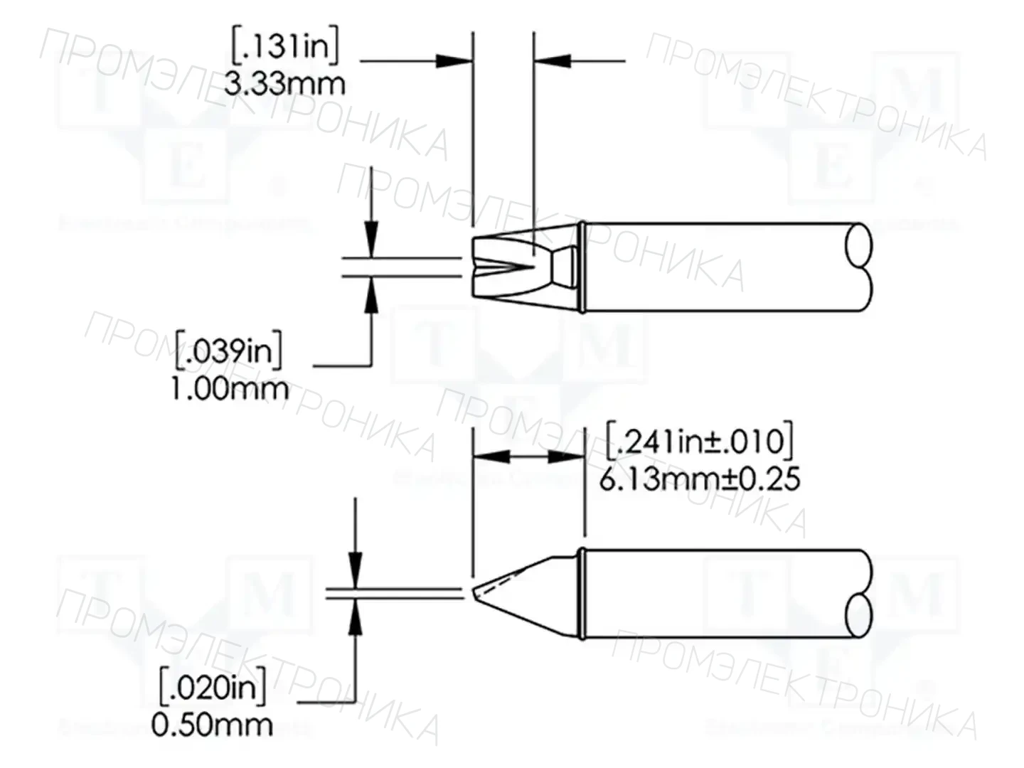METCAL CVC-9VG0032P — Жала паяльников