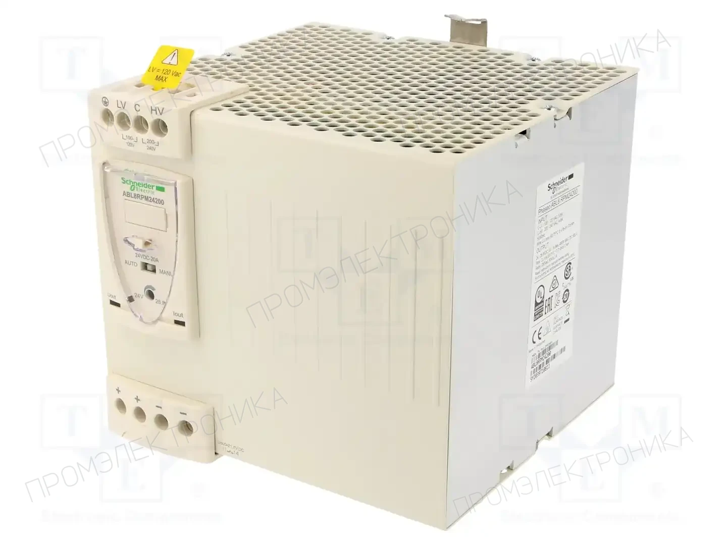 SCHNEIDER ELECTRIC ABL8RPM24200 — Блоки питания на DIN-рейку