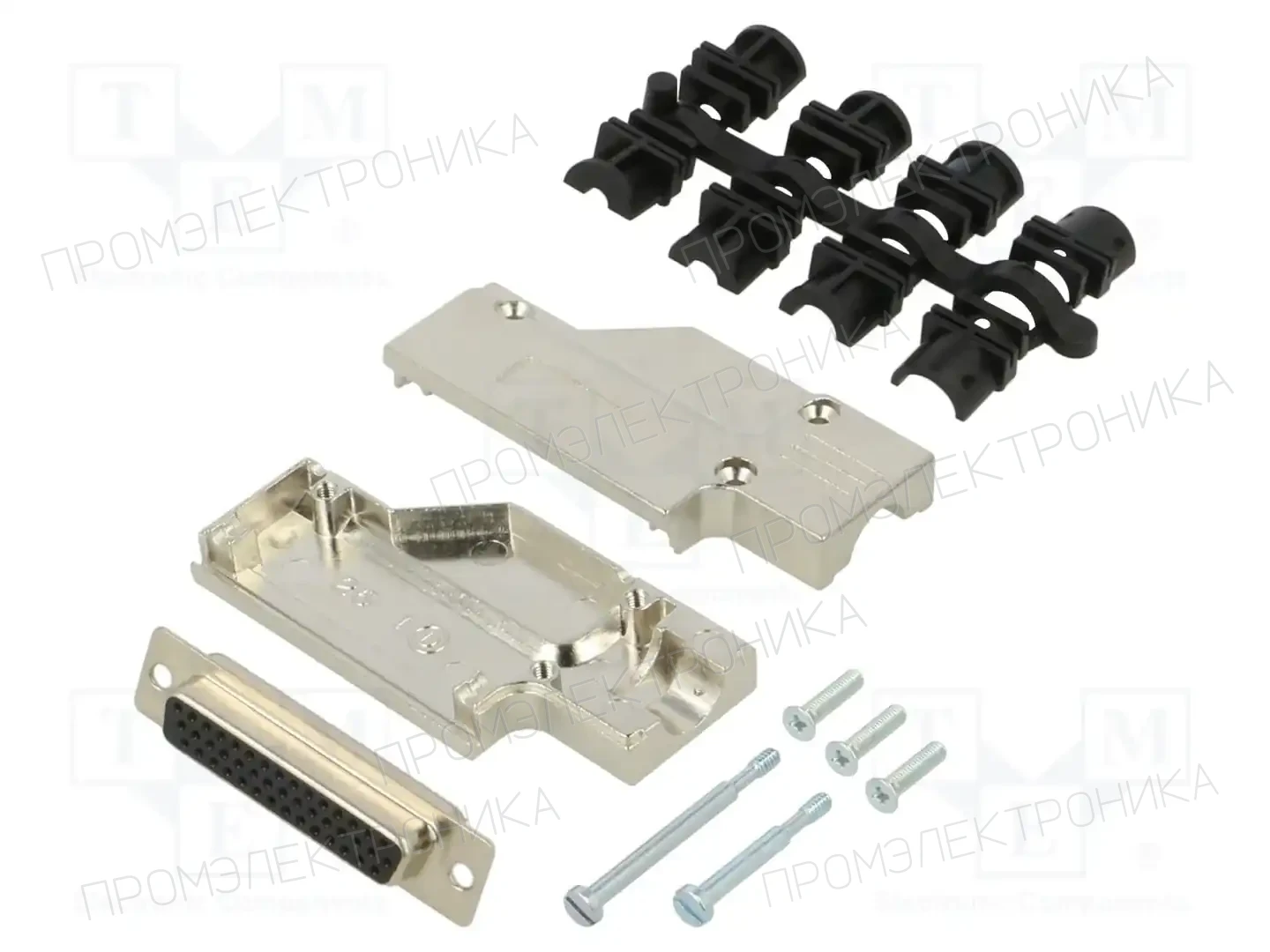 MH CONNECTORS MHDCMR25HD44FS-K — Штекеры и гнезда D-Sub