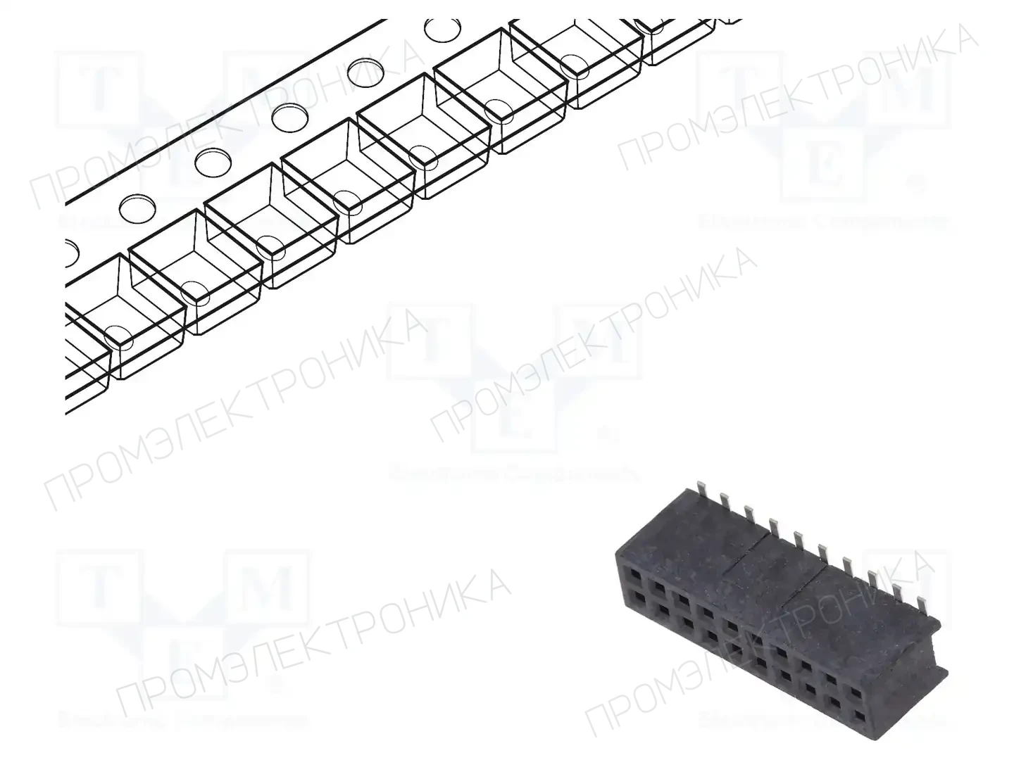 AMPHENOL COMMUNICATIONS SOLUTIONS 20021321-00020C4LF — Штекерные планки и гнезда