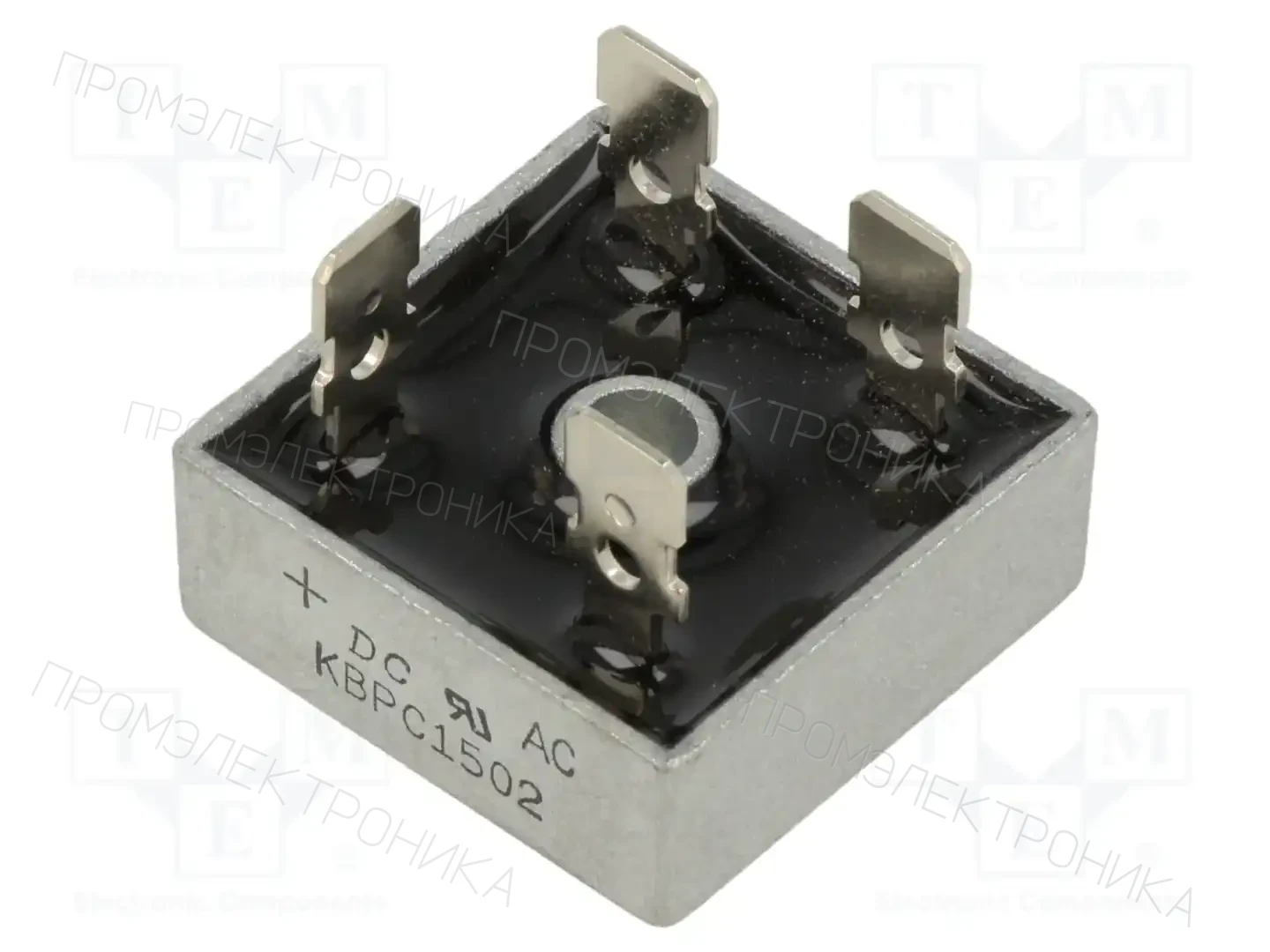 DC COMPONENTS KBPC1502 — Однофазные мосты диодные квадратные