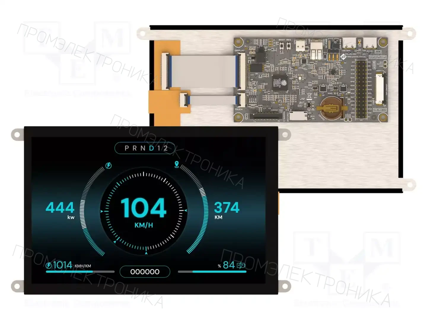 4D Systems ESP32-P4-70CT — Интеллигентные дисплеи