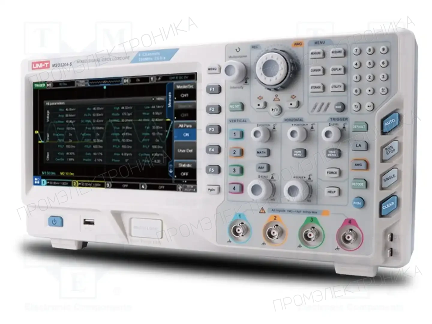 UNI-T MSO2102-S — Осциллоскопы цифровые