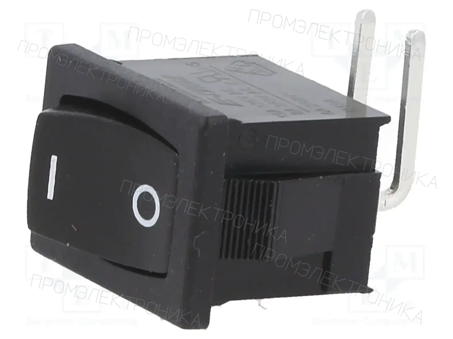 E-SWITCH R1966ABLKBLKGR — Переключатели типа Rocker