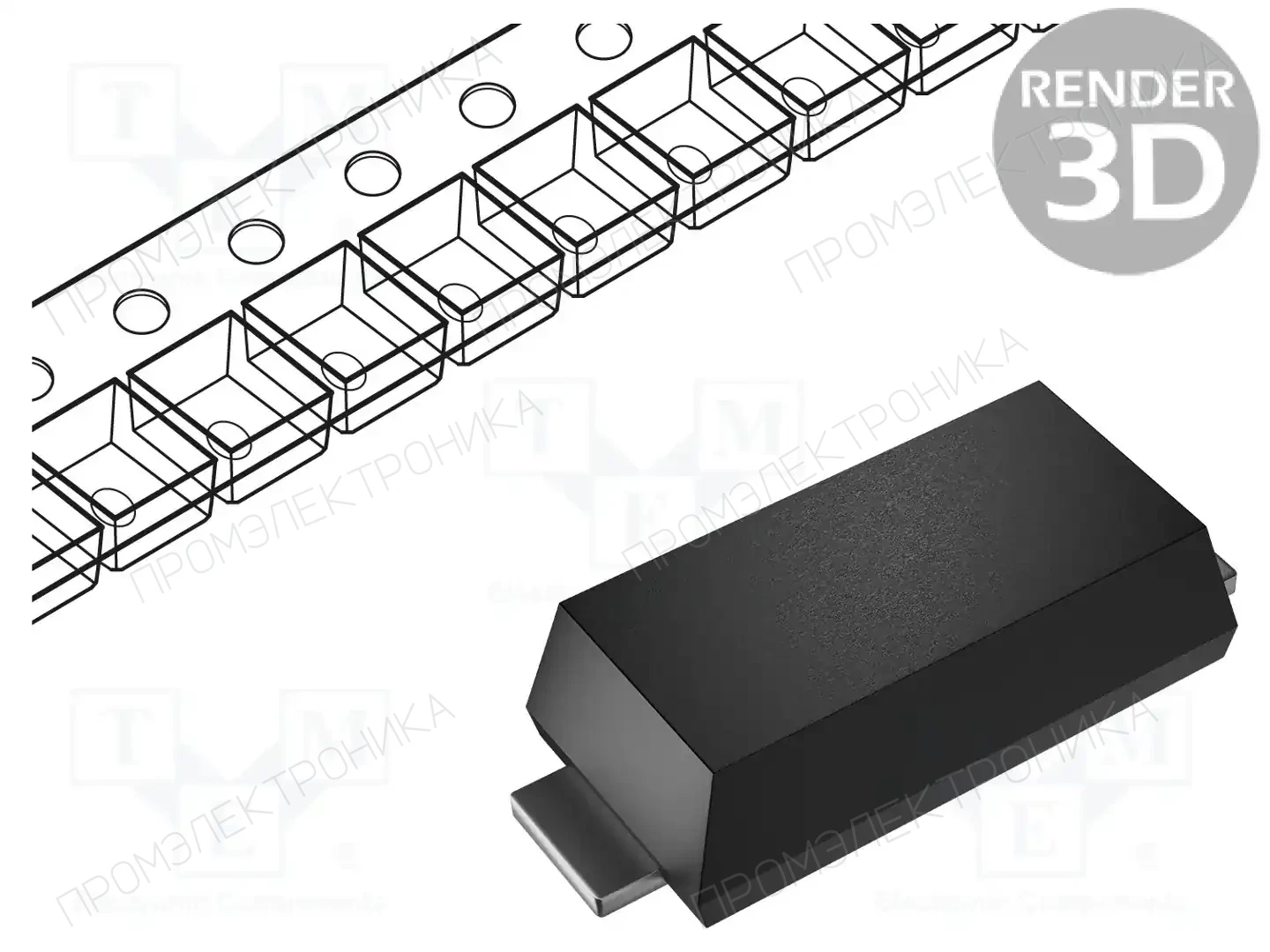 NEXPERIA PMEG6030EVP-QX — Диоды Шотки SMD
