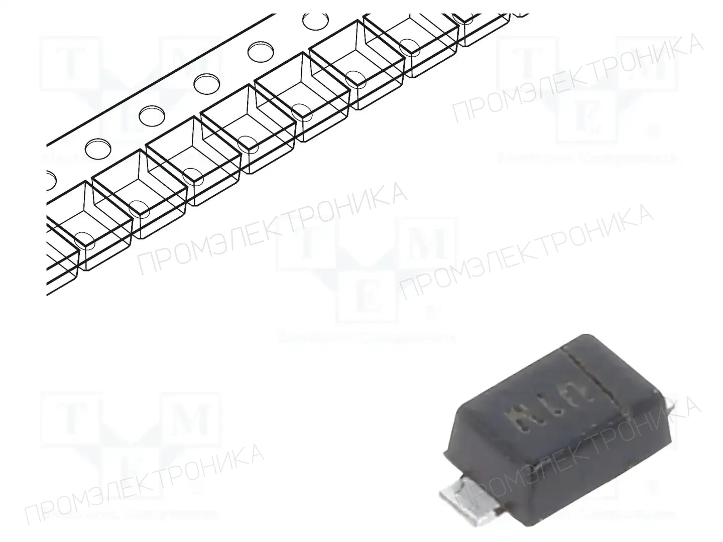 DC COMPONENTS UF1MFL — Универсальные диоды SMD