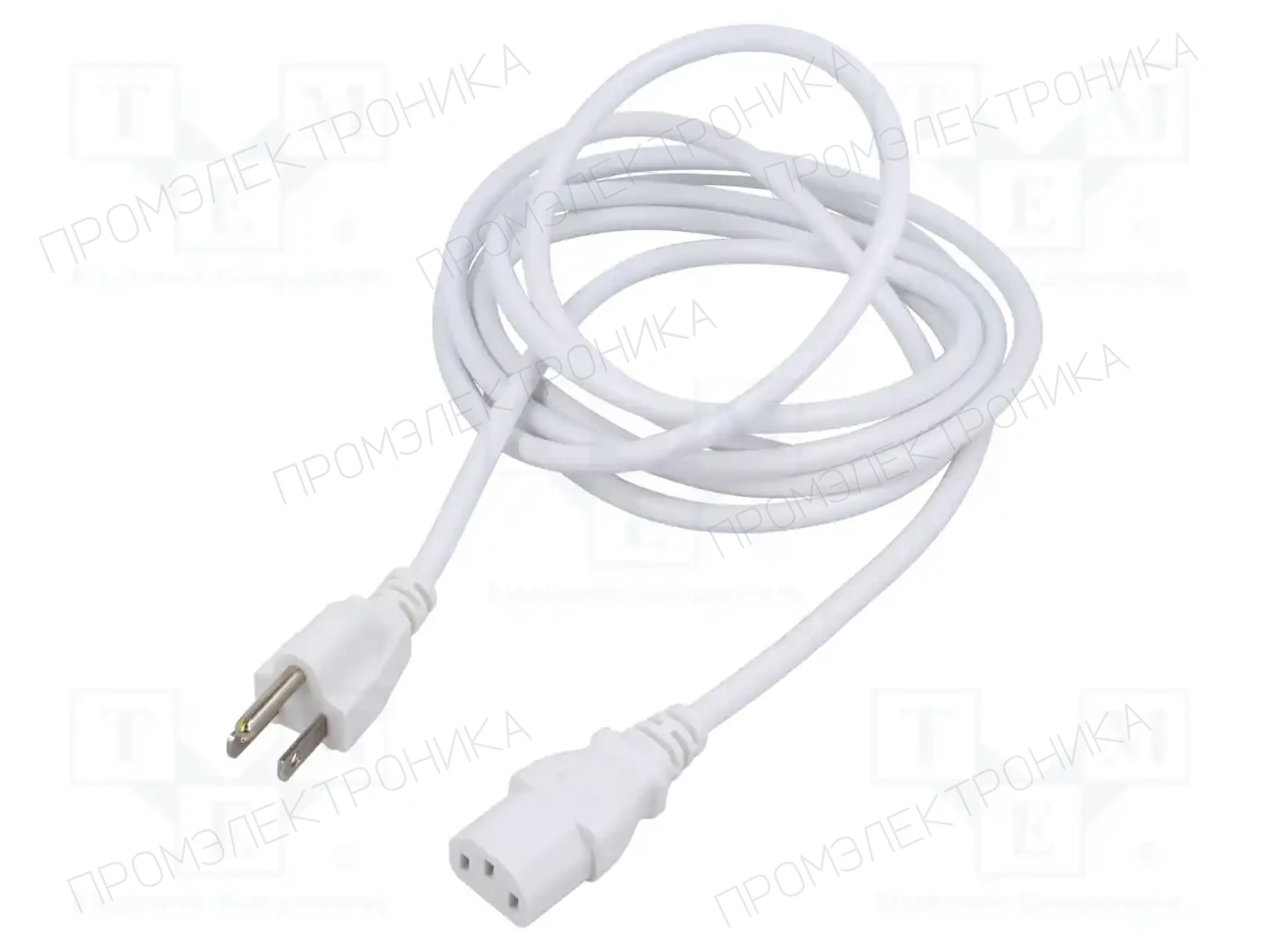 LIAN DUNG LT-832+501 VCTF 3X0.75 1M WHT — Кабели питания компьютерные и универс