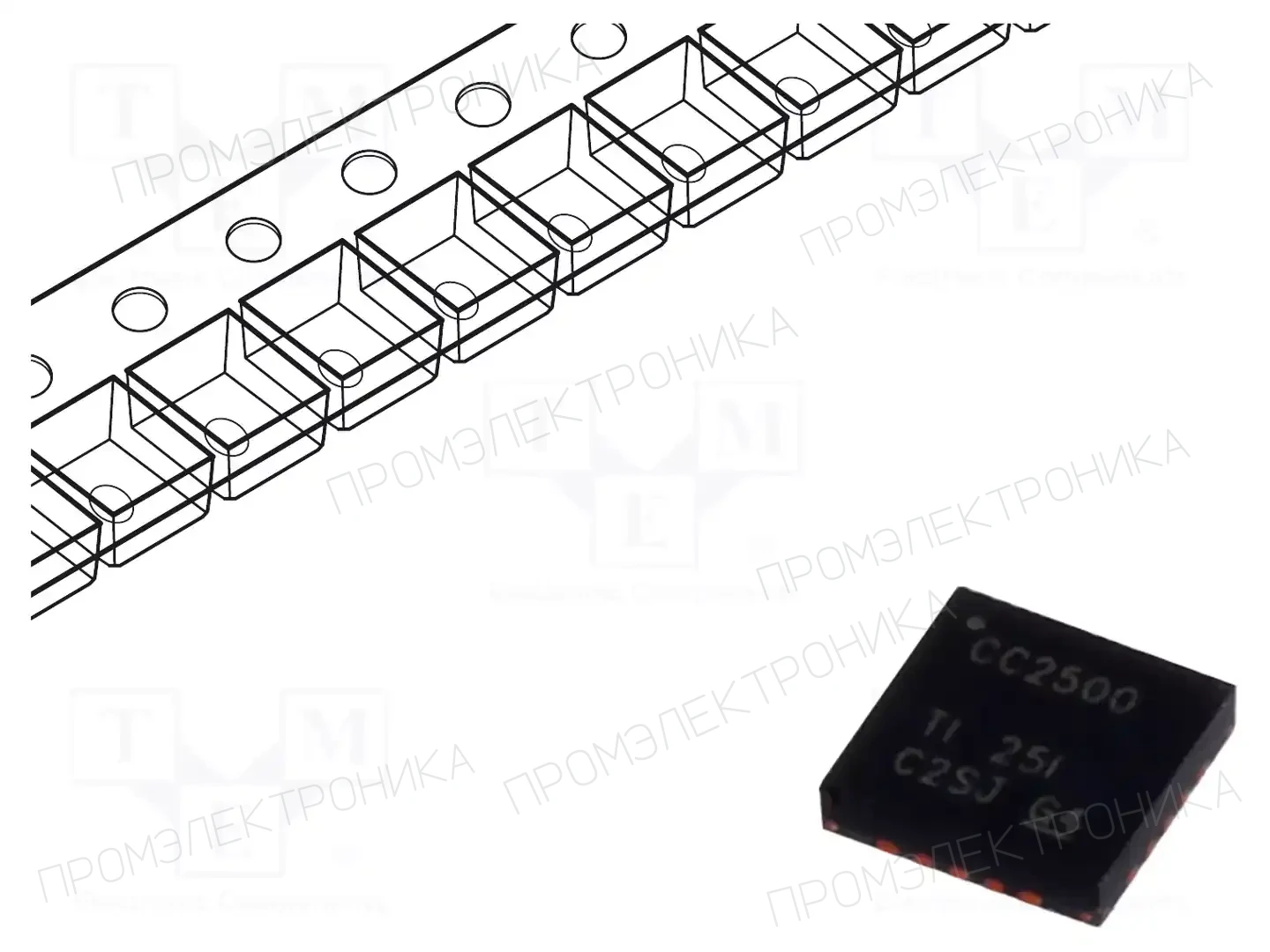 Texas Instruments CC2500RGPR — Микросхемы другие