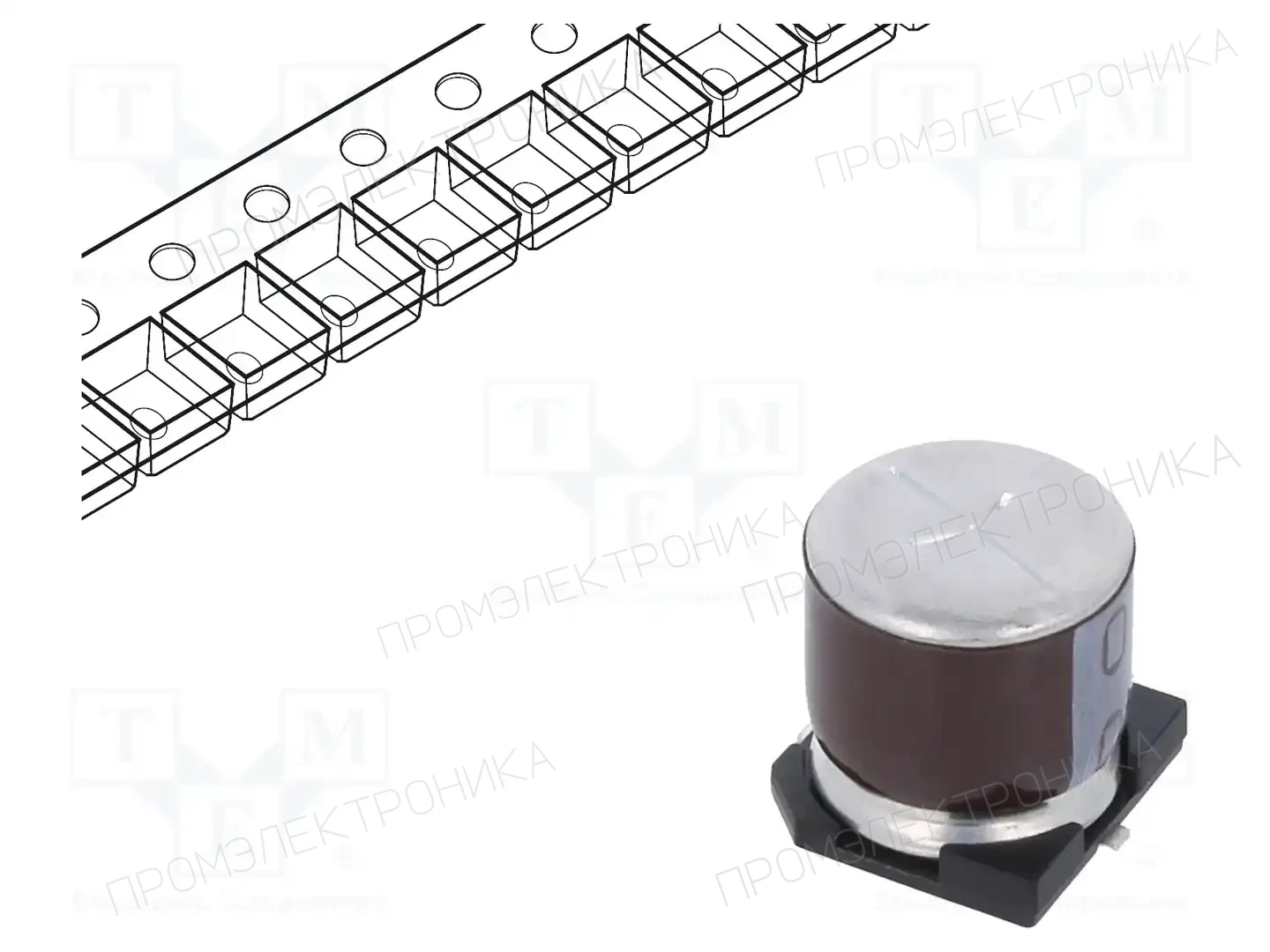 VISHAY MAL215375221E3 — Конденсаторы электролитические SMD
