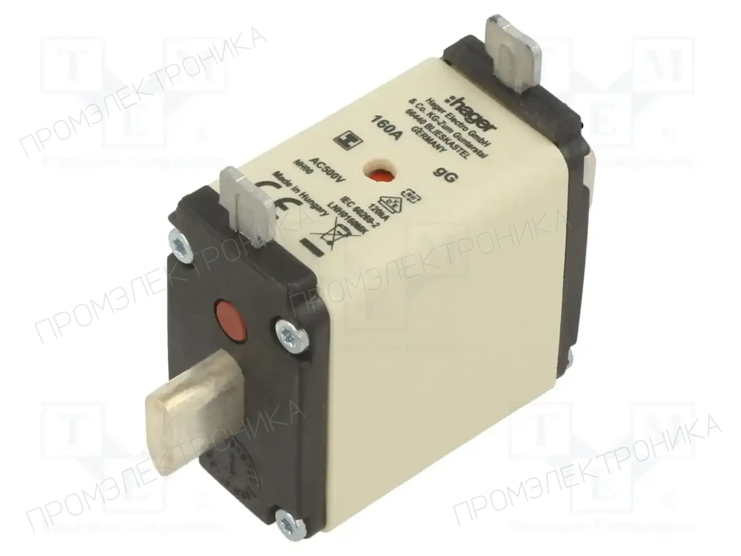 HAGER LNH0160MK — Предохранители NH