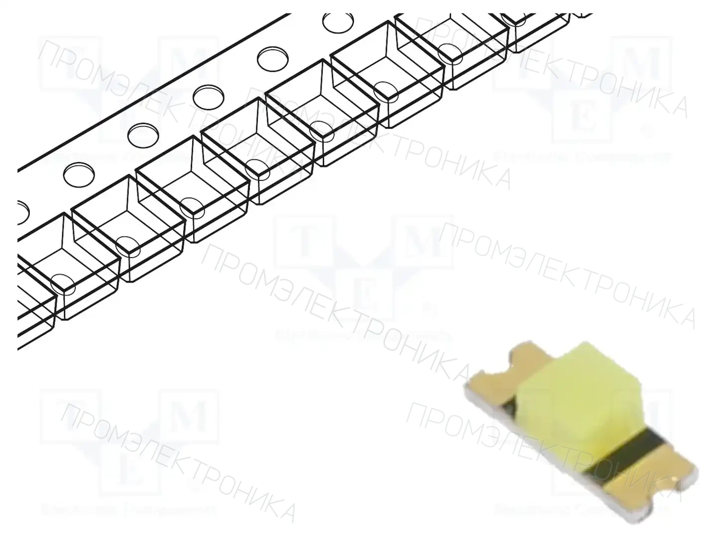 Inolux IN-S124ARUW — Светодиоды SMD белые