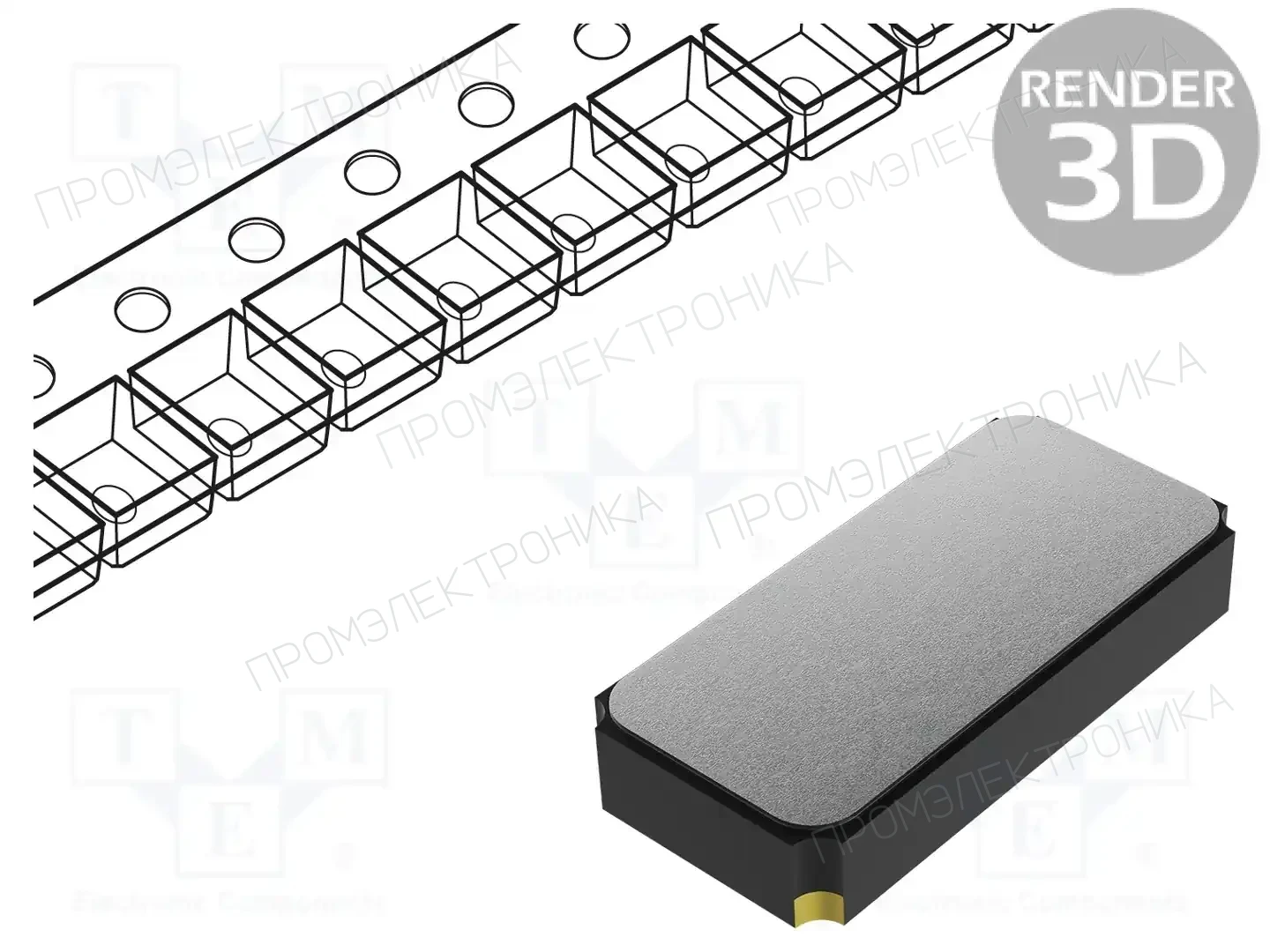 QST QT3CD-32.768KDZB-T — Резонаторы и генераторы
