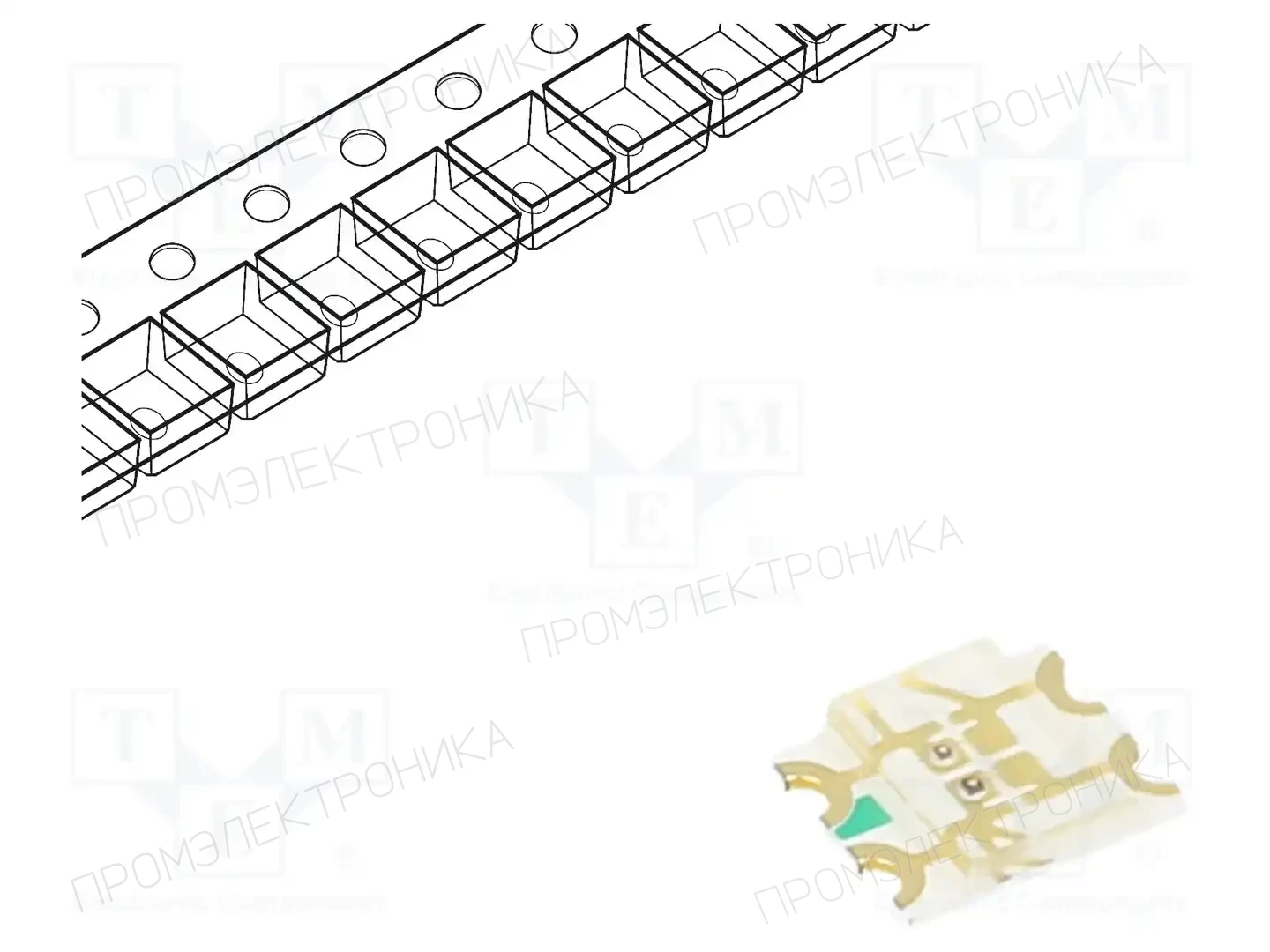 REFOND RF-P3S155TS-B53 — Светодиоды SMD цветные