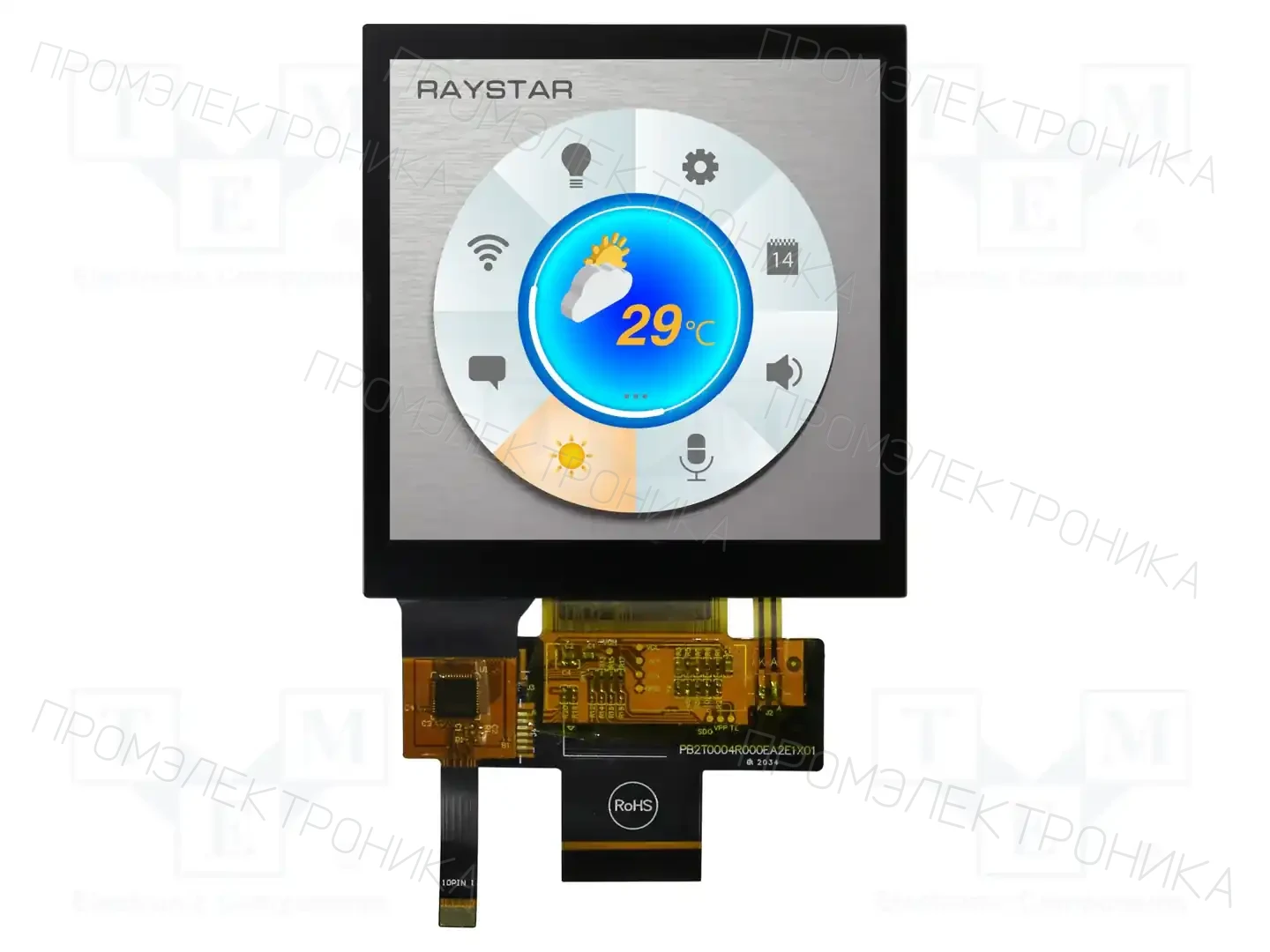 RAYSTAR OPTRONICS RFA6400E-AWH-DNG — Дисплеи TFT