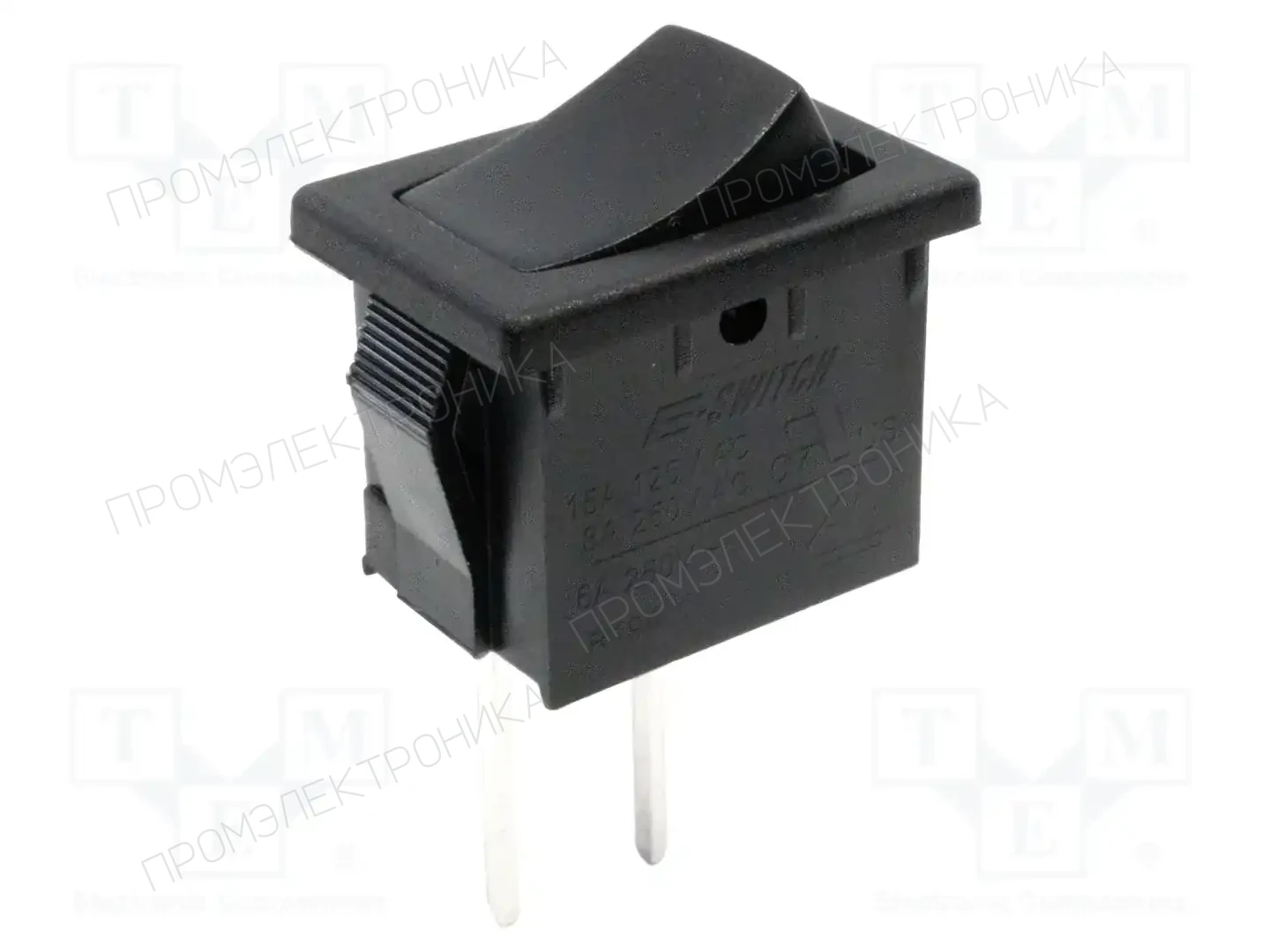 E-SWITCH R1966ABLKBLKEP — Переключатели типа Rocker