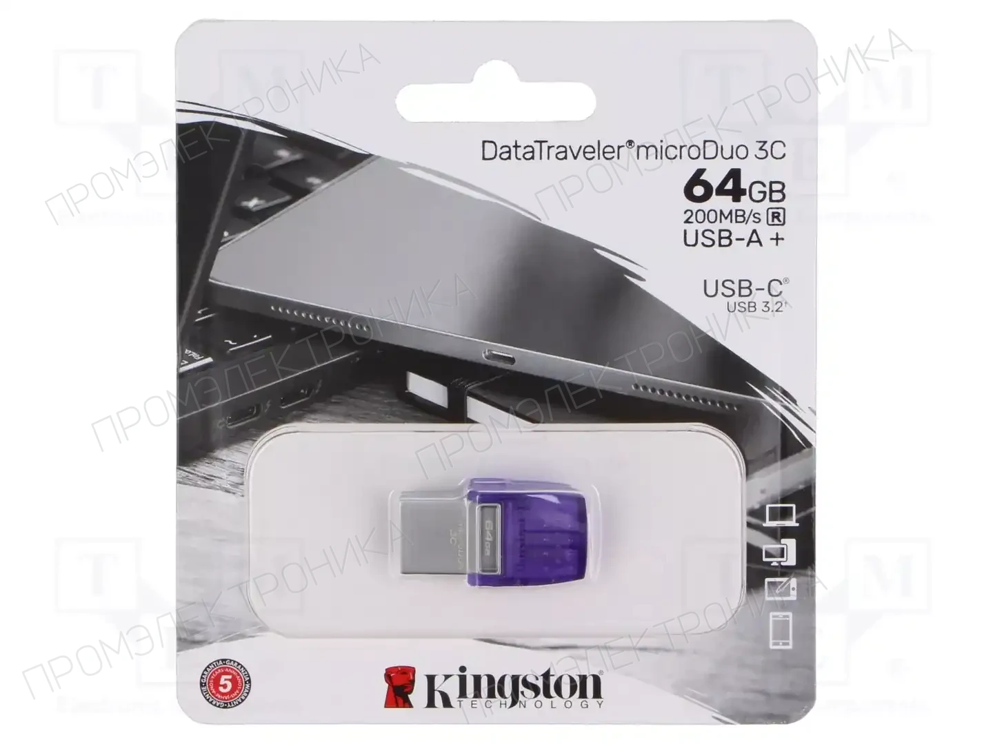 KINGSTON TECHNOLOGY DTDUO3CG3/64GB — Флеш-накопители