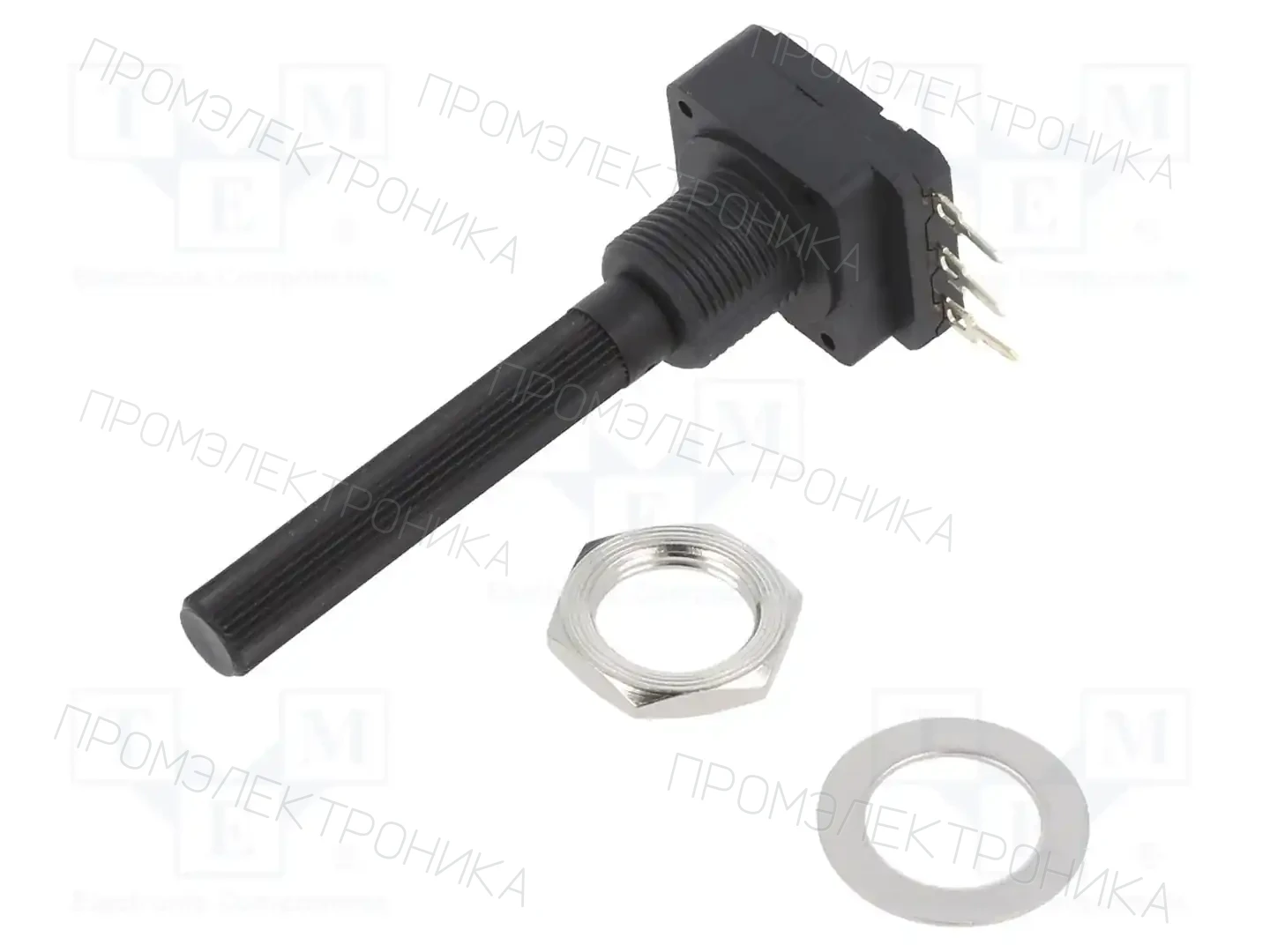 PIHER PC16SH10IP06201A2020TA — Потенциометры однооборотные угольные