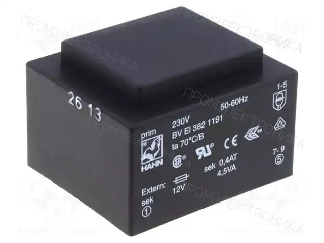 HAHN BV EI 382 1191 — Трансформаторы PCB