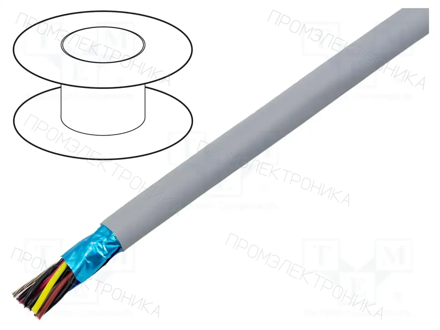 ALPHA WIRE 78176 SL001 — Провода многожильные экранированные