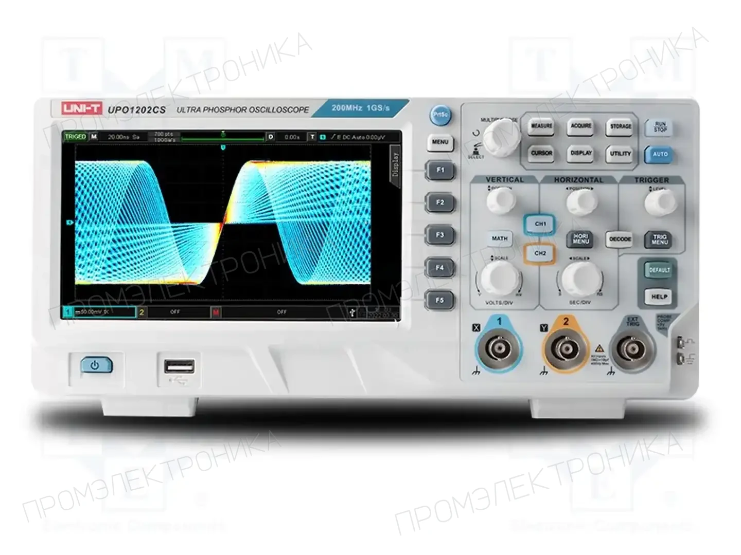UNI-T UPO1102CS — Осциллоскопы цифровые