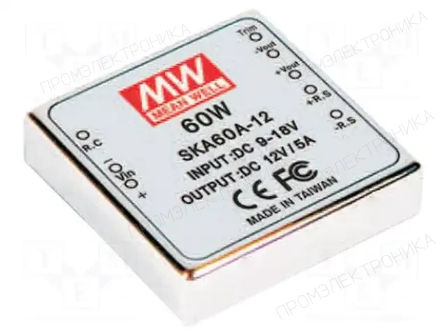 MEAN WELL SKA60B-05 — Преобразователи DC/DC