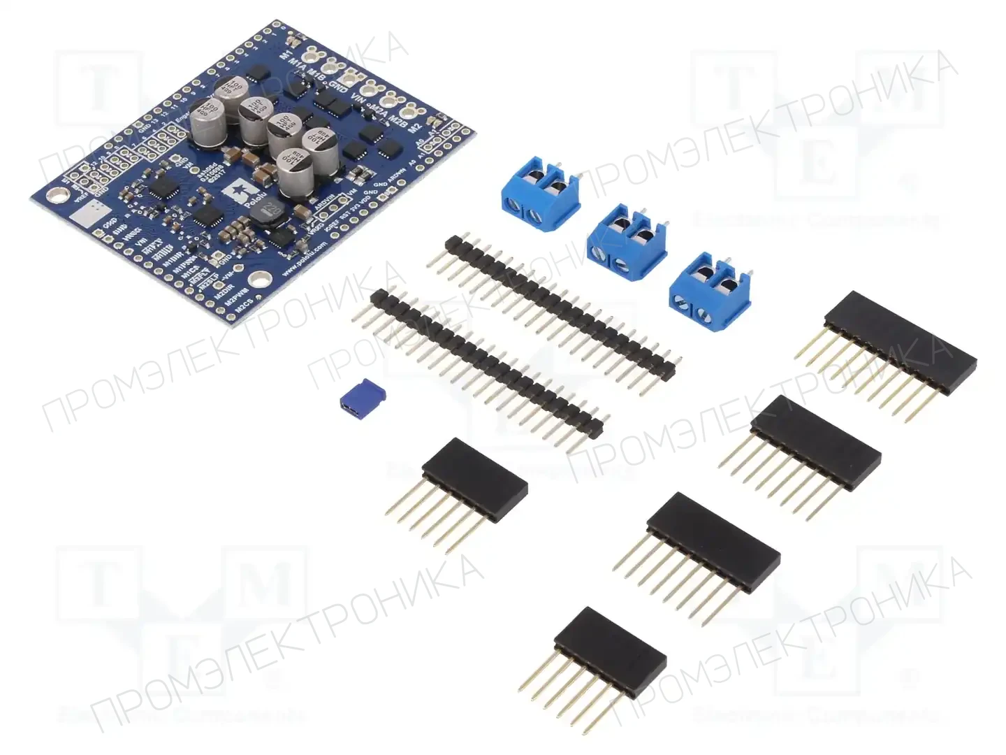 POLOLU DUAL G2 HP MOTOR DRIVER 24V14 ARD — Модульные контроллеры двигателей