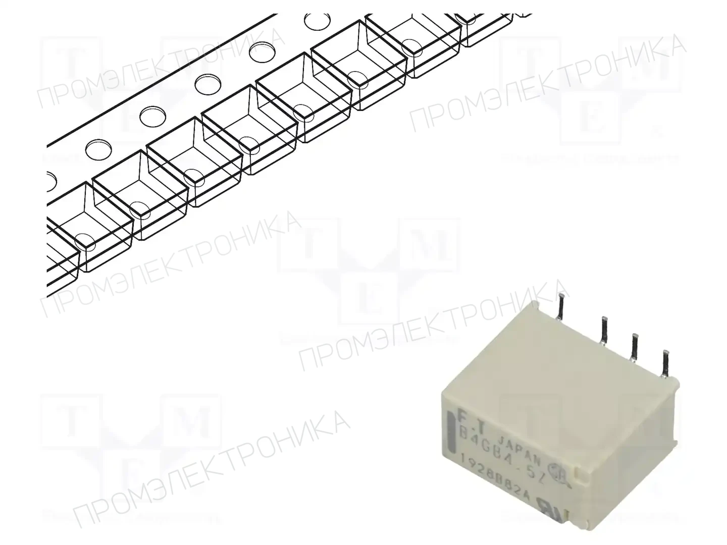 FCL Components FTR-B4GB4.5Z-B05 — Реле электромагн. миниатюрные