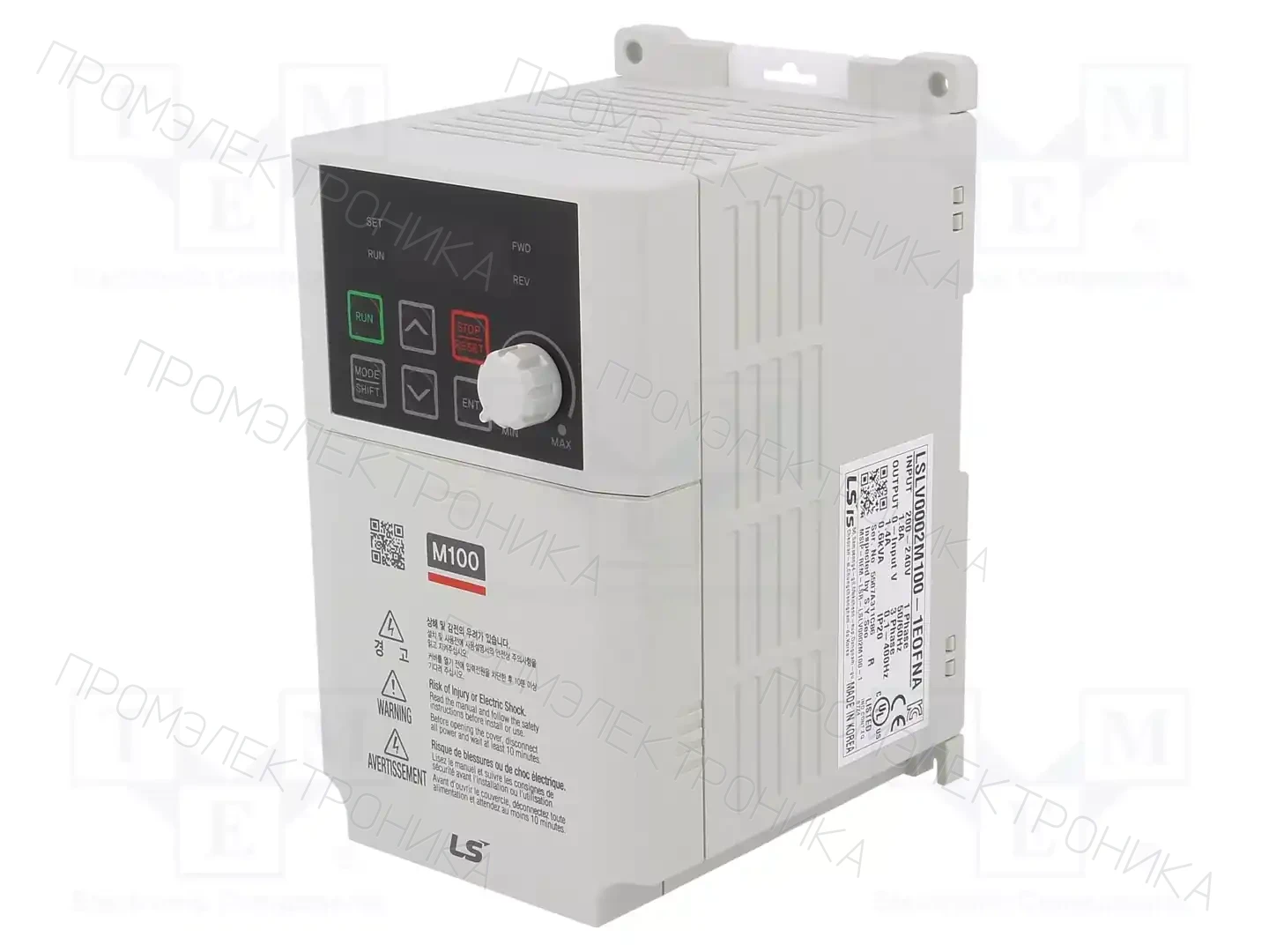 LS ELECTRIC LSLV0002M100-1EOFNA — Однофазные инверторы