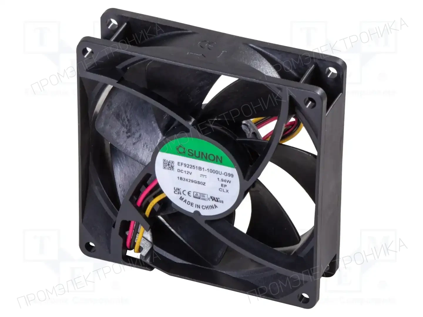 SUNON EF92251B1-1000U-G99 — Вентиляторы DC 12V