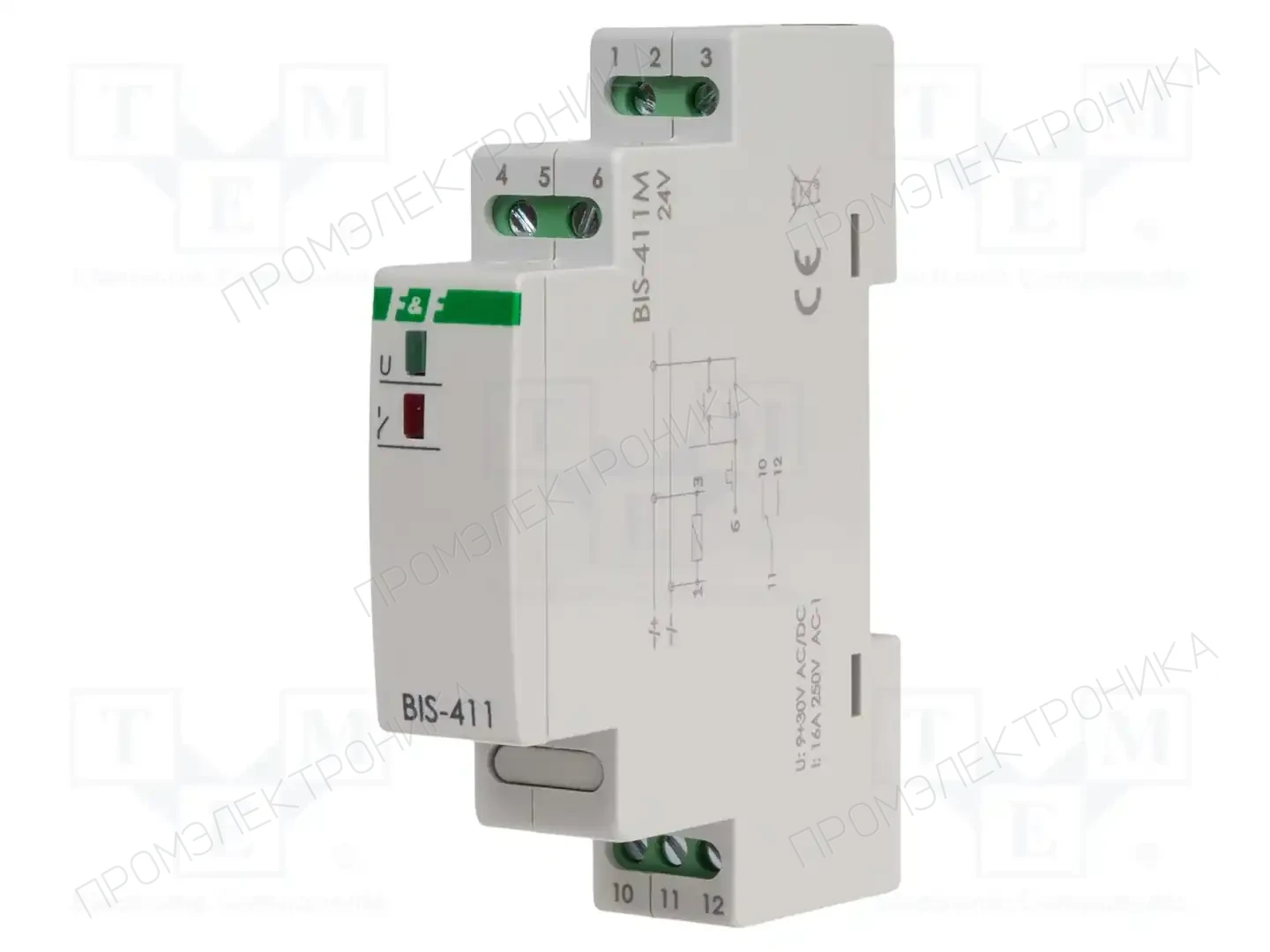 F&F BIS-411M-24V — Монтажные реле
