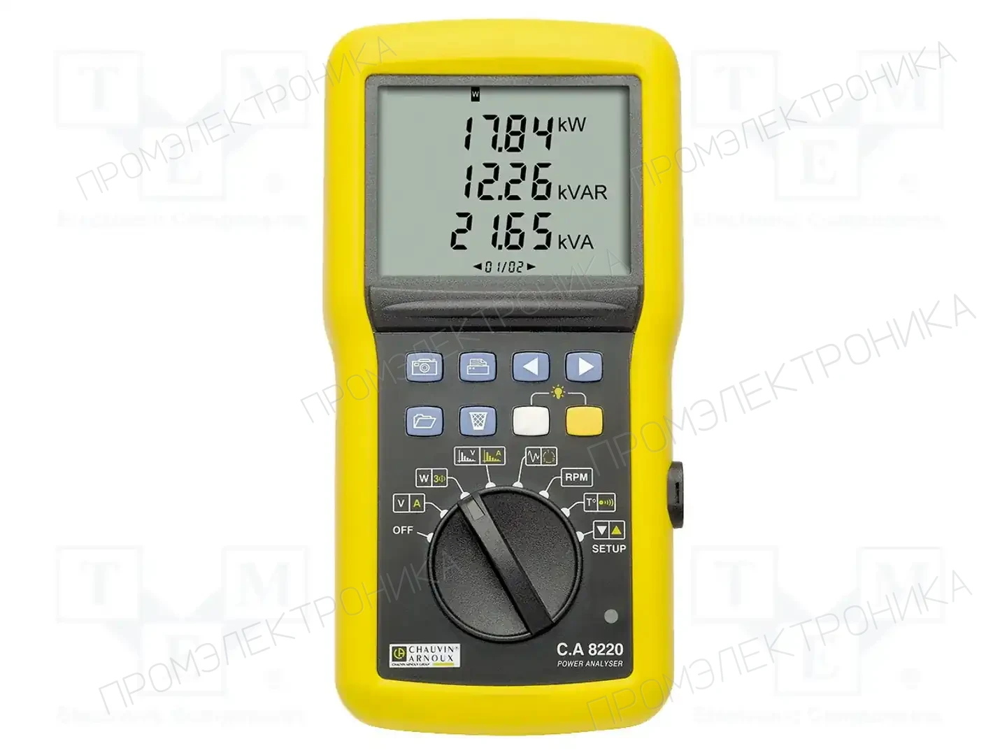 CHAUVIN ARNOUX C.A 8220 — Анализаторы качества электроэнергии