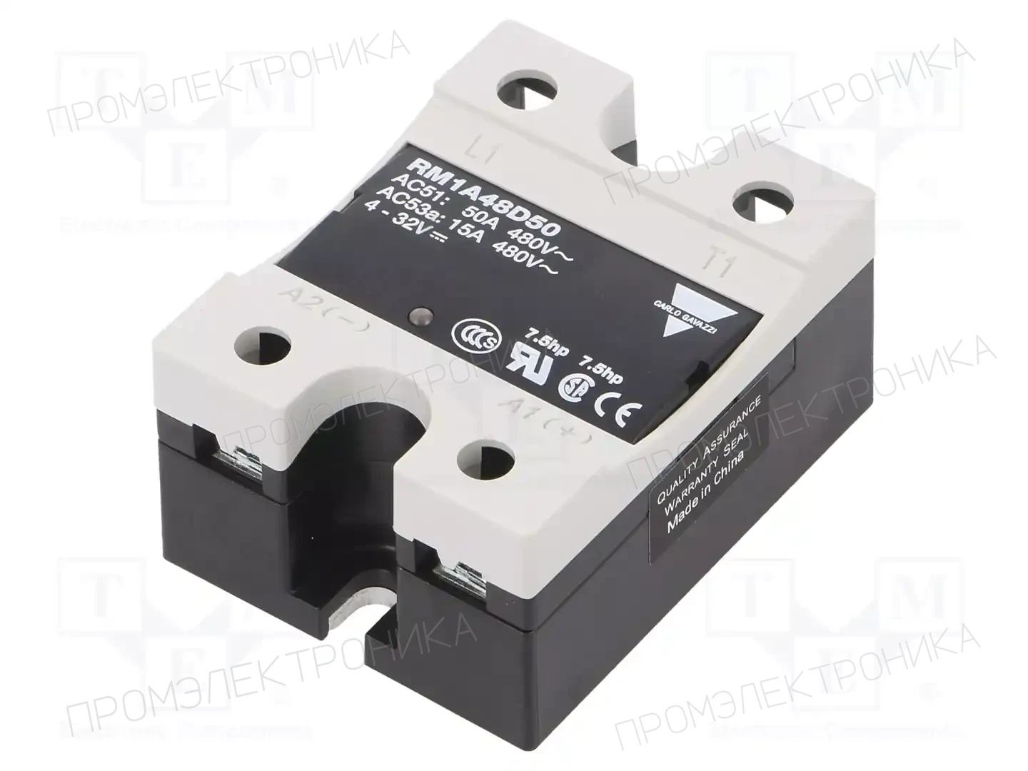 CARLO GAVAZZI RM1A48D50 — Реле SSR однофазные