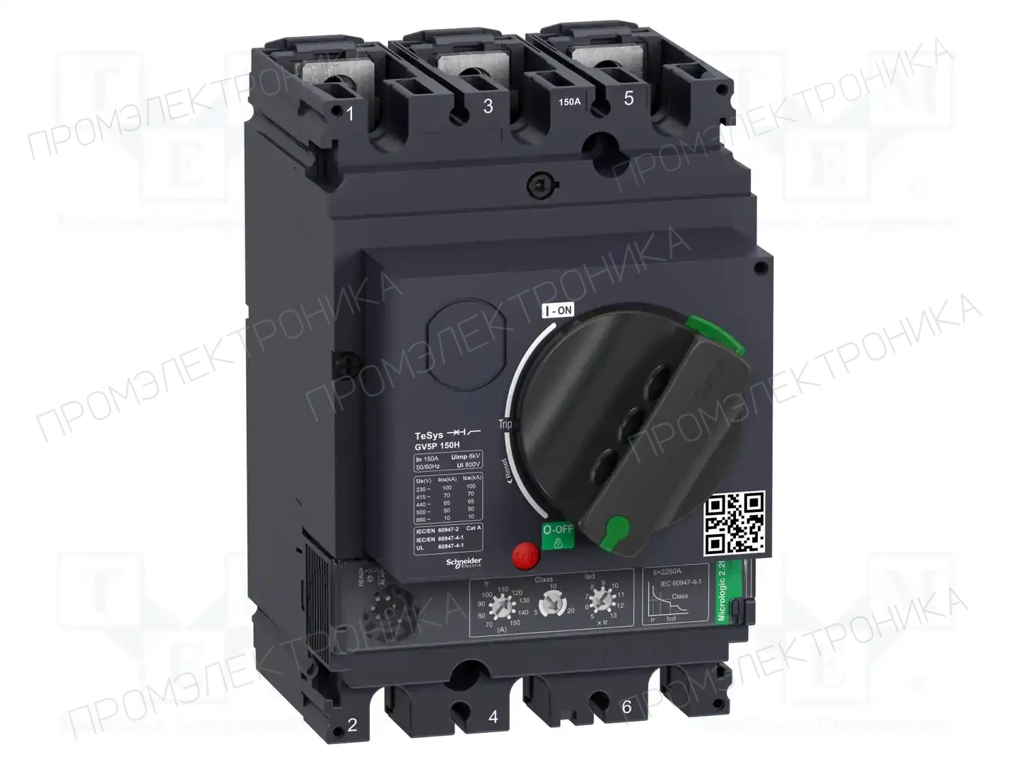 SCHNEIDER ELECTRIC GV5P150H — Выключатели двигательные