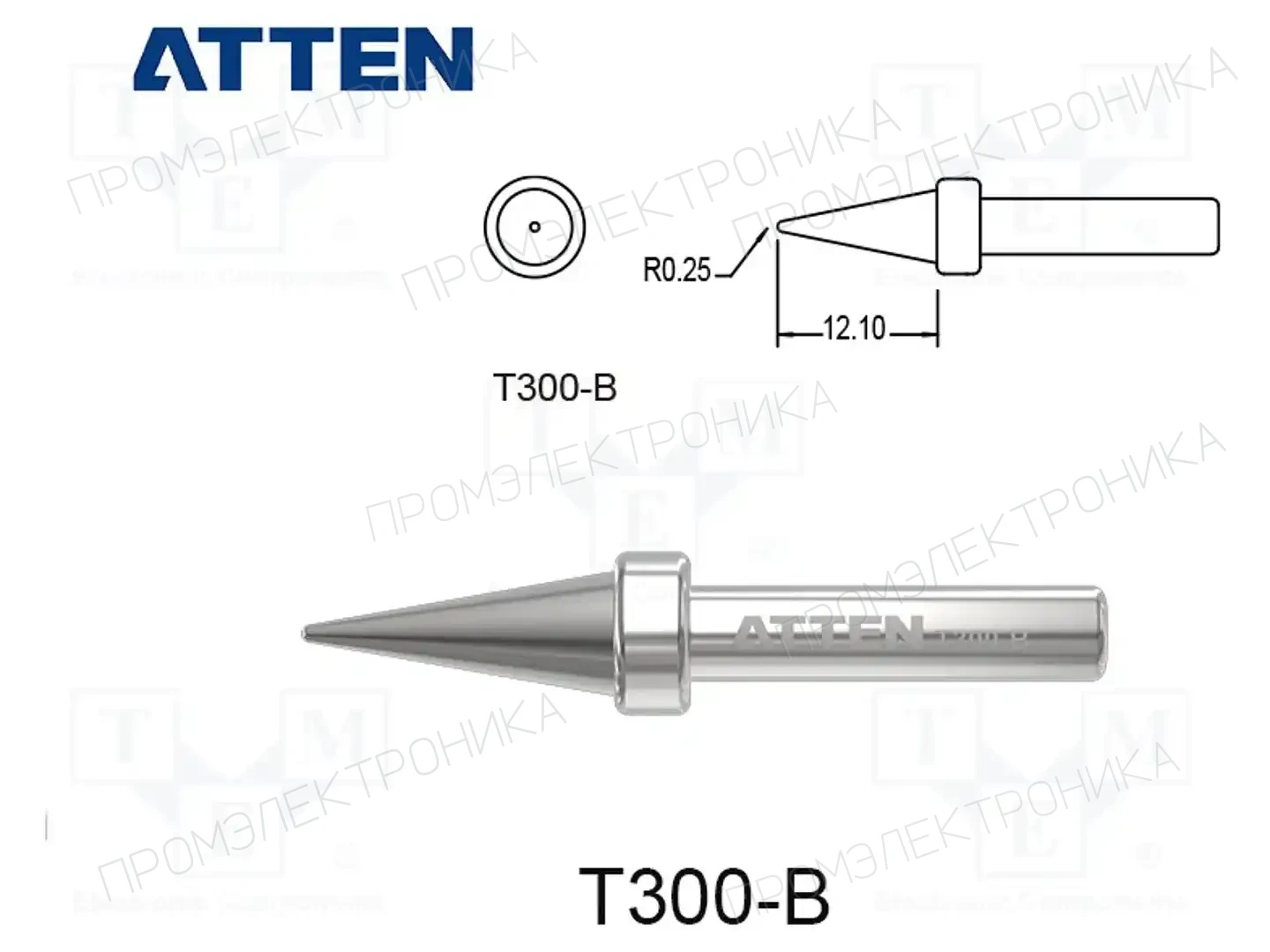 ATTEN T300-B — Жала паяльников