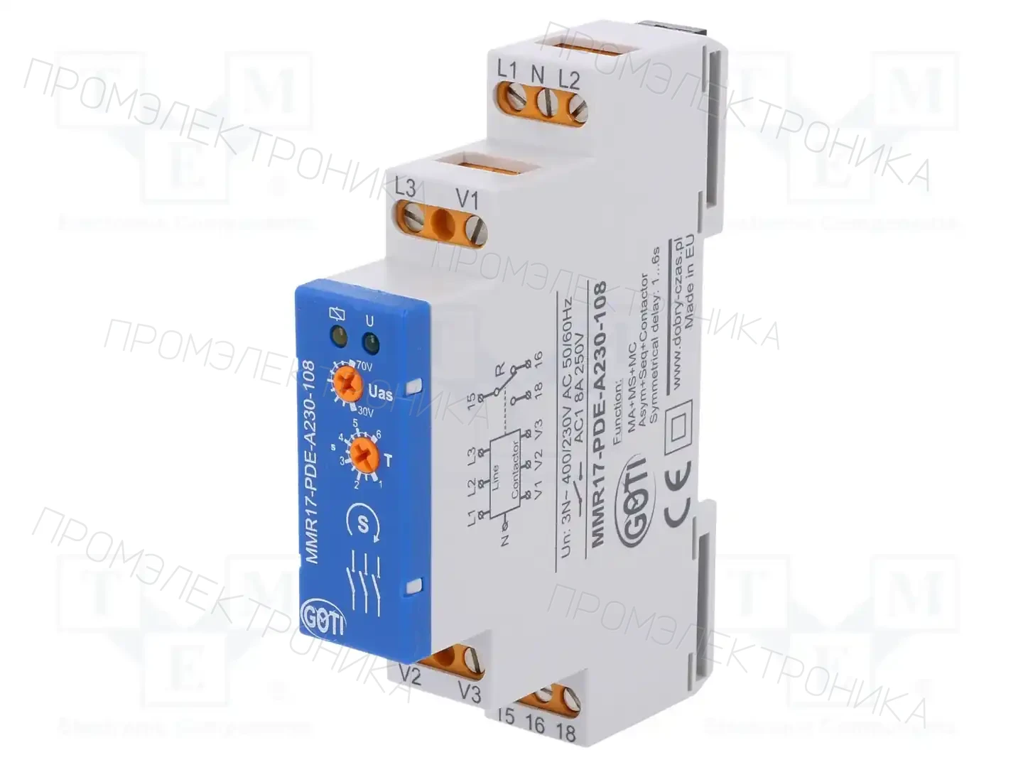 DOBRY CZAS MMR17-PDE-A230-108 — Контрольные реле