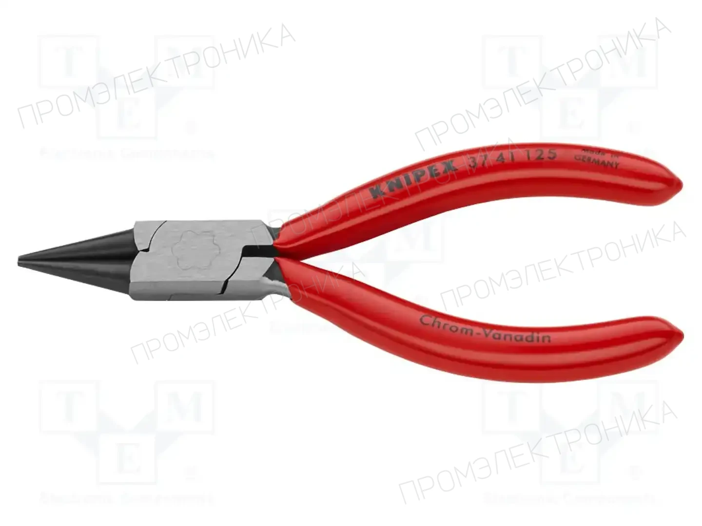 KNIPEX 37 41 125 — Клещи-кусачки плоские и полукруглые