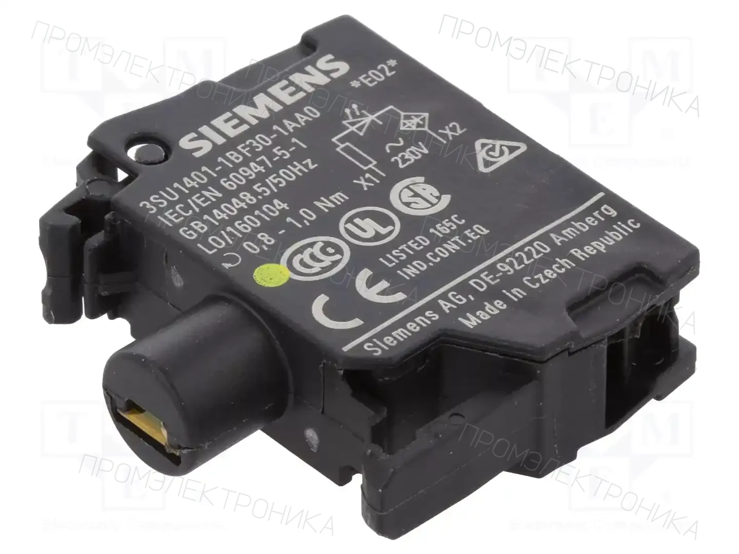 SIEMENS 3SU1401-1BF30-1AA0 — Панельные аксессуары стандартные