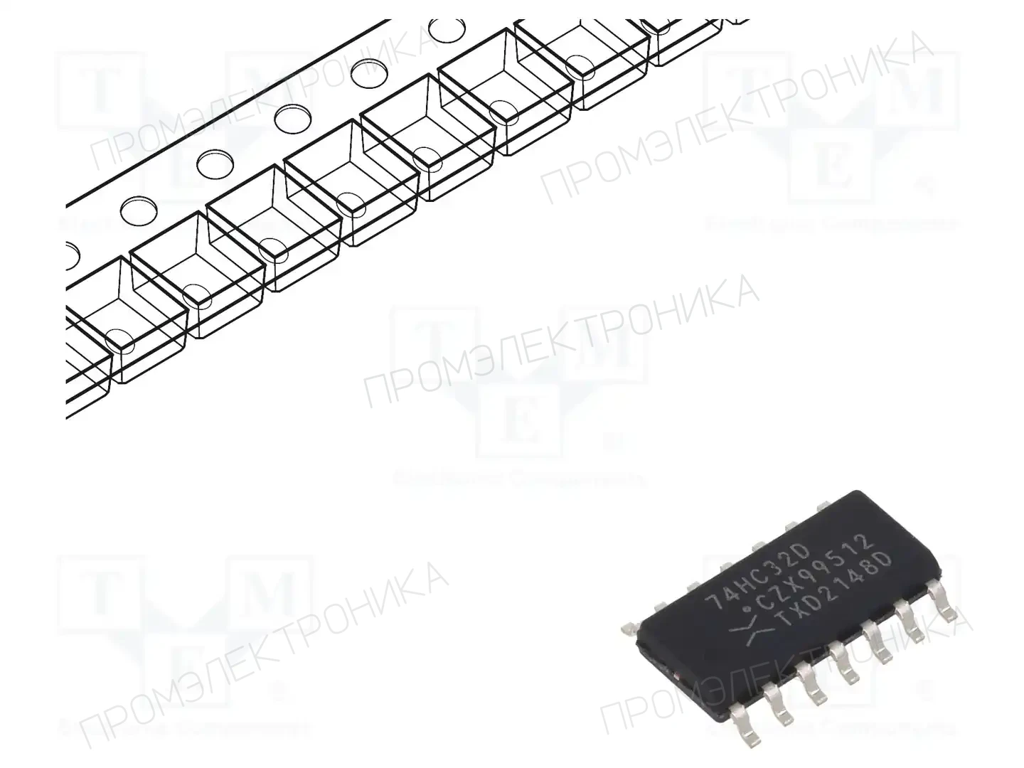 NEXPERIA 74HC32D,653 — Ворота, инверторы