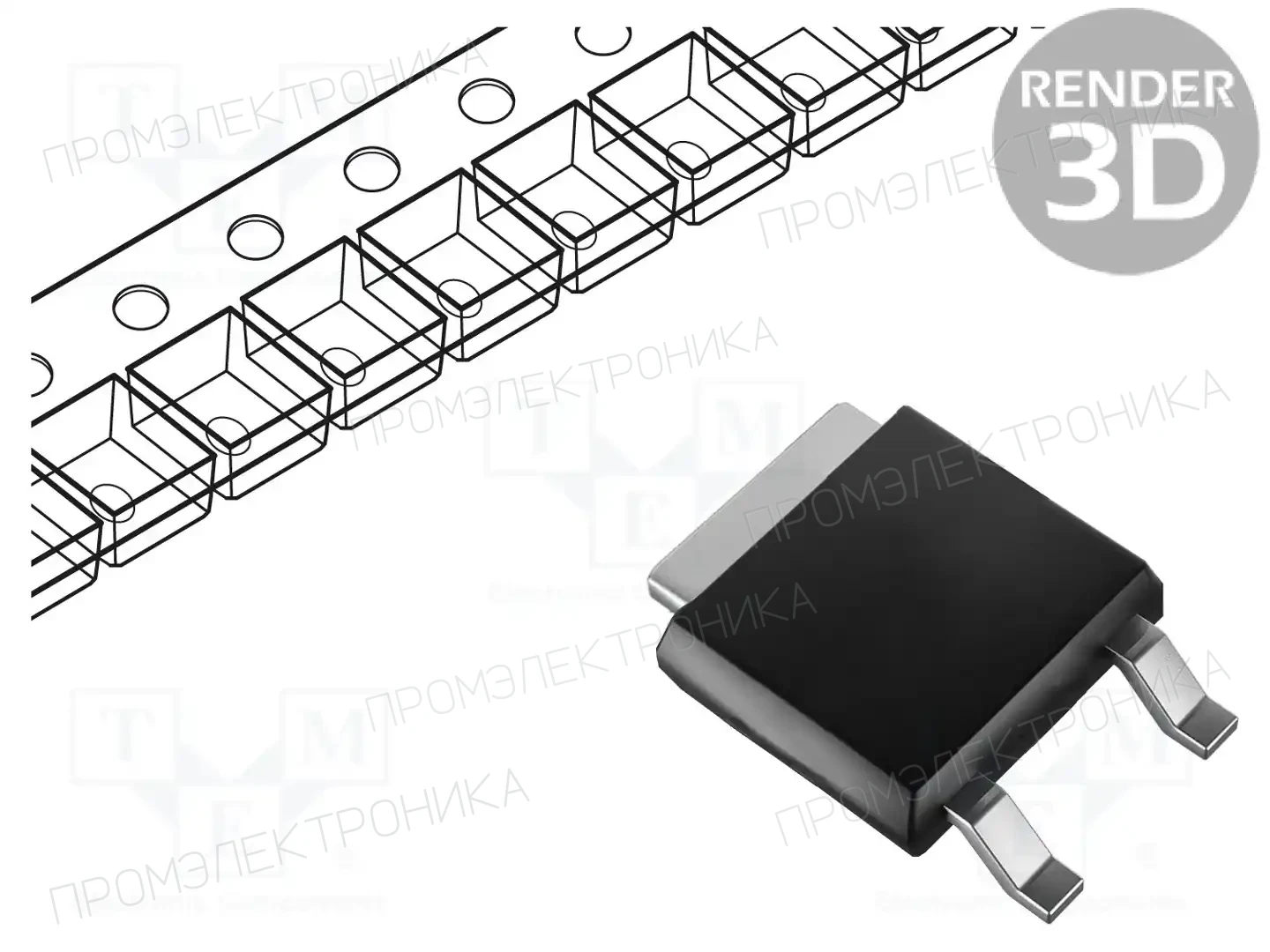 PanJit Semiconductor PJD11N06A-AU_L2_000A1 — Транзисторы с каналом N SMD