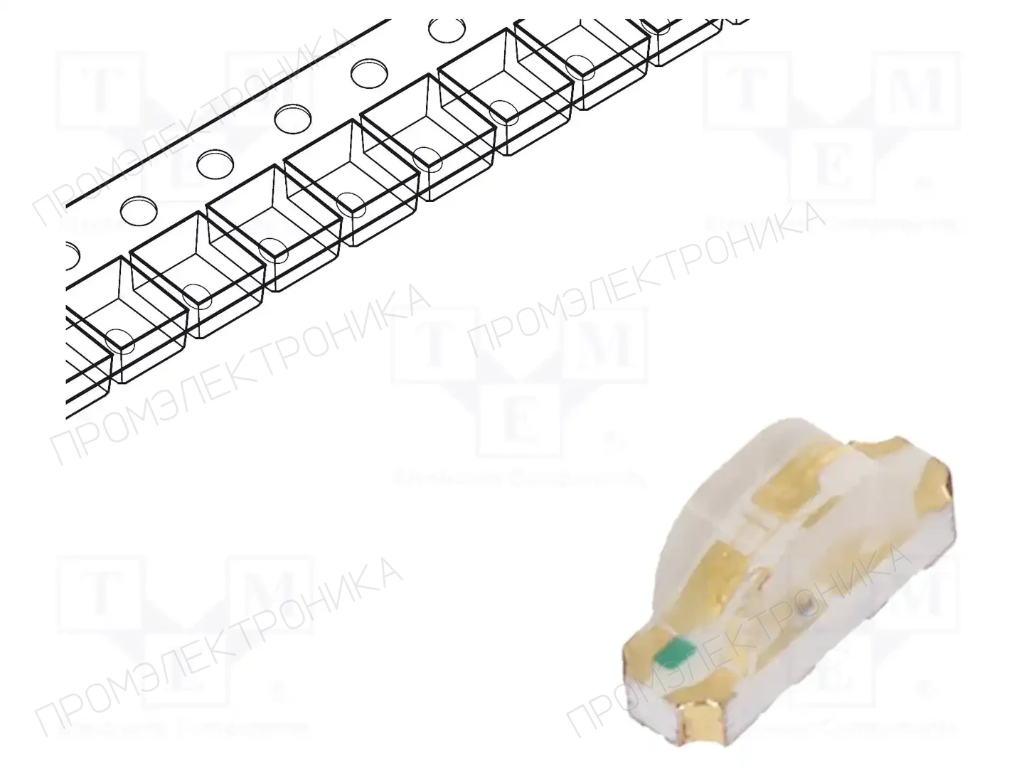 REFOND RF-W2S118TS-A41 — Светодиоды SMD цветные