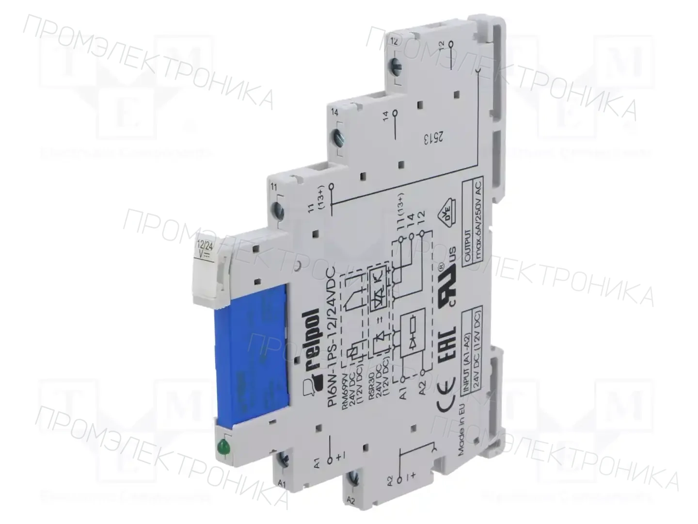 RELPOL PIR6W-1PS-24VDC-O — Реле электромагн. - наборы