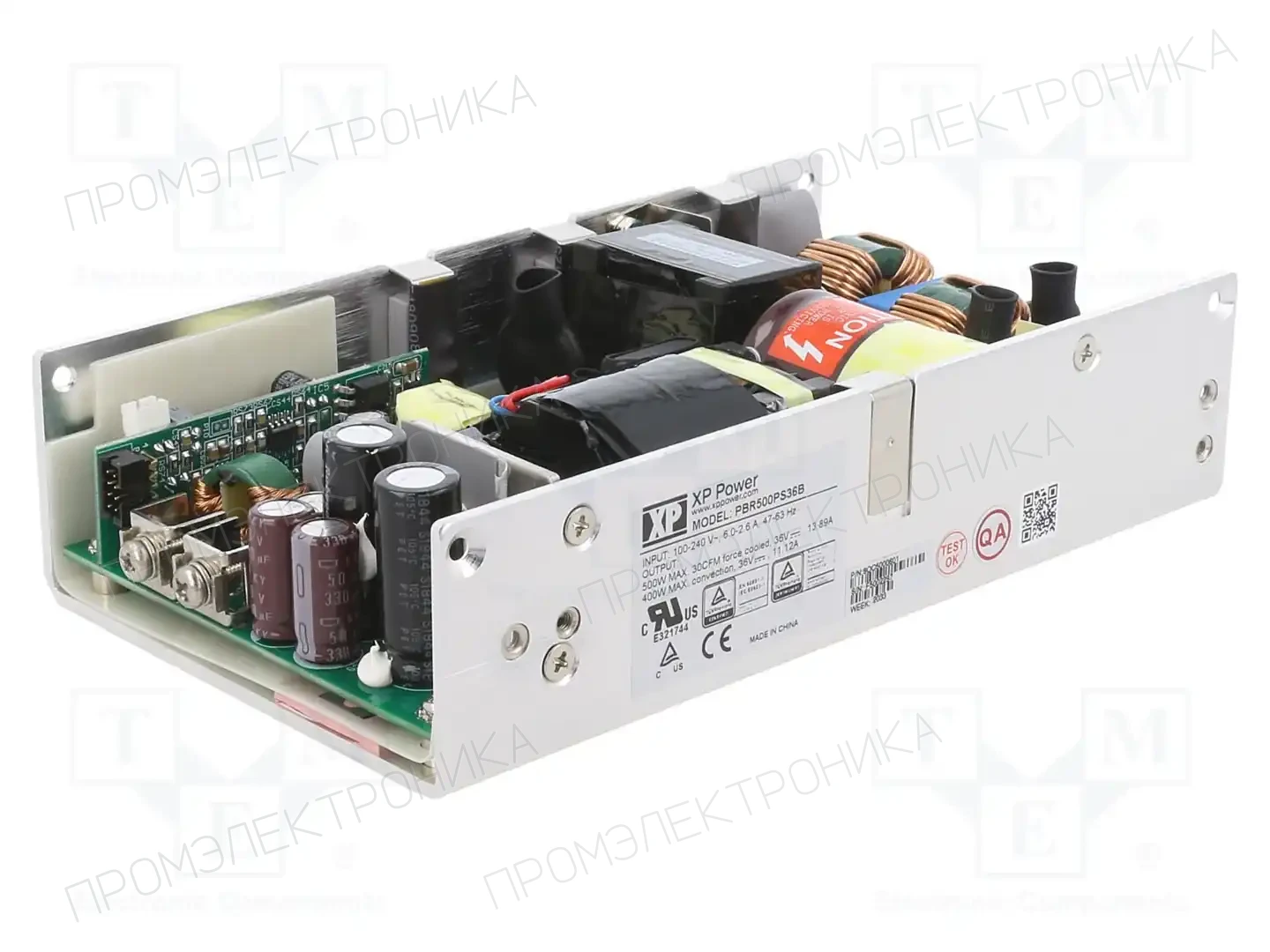 XP POWER PBR500PS36B — Блоки питания для встраивания