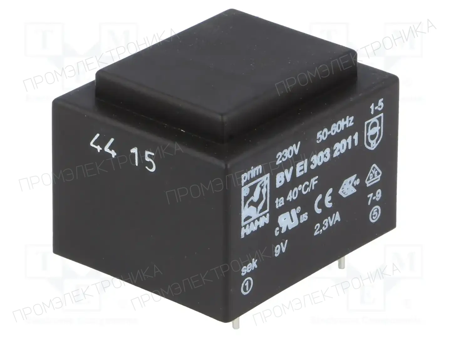 HAHN BV EI 303 2011 — Трансформаторы PCB