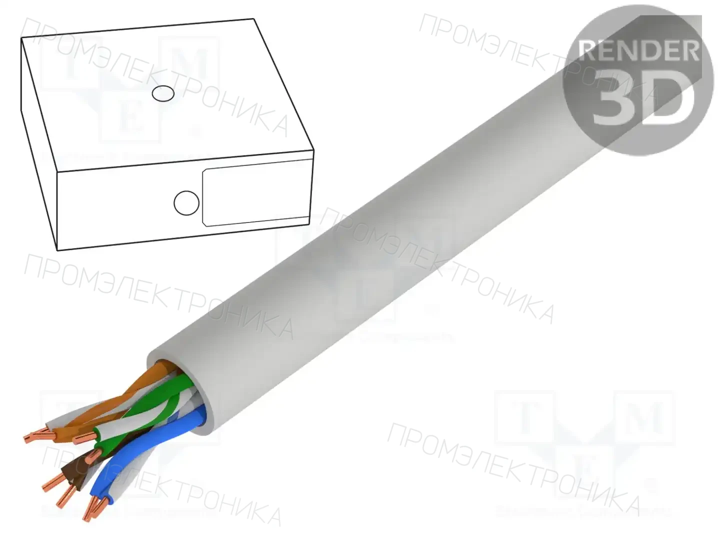 DIGITUS DK-1511-V-1-1 — Провода телекоммуникационные