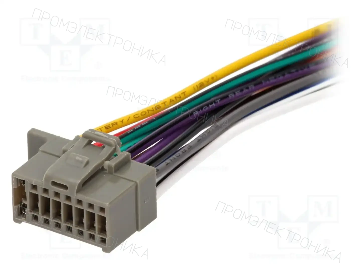 4CARMEDIA ZRS-129 — Разъемы для панельных радиоприемников
